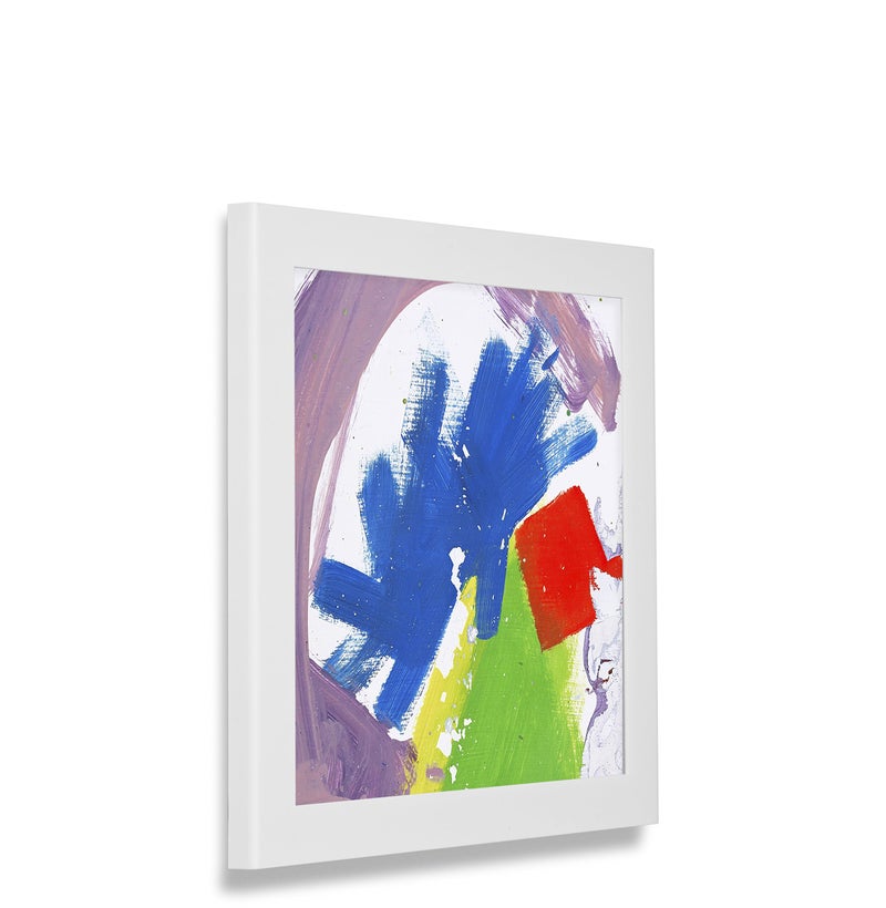 SHOW AND LISTEN Show & Listenâ€¯â€“â€¯12.5â€³â€¯Ã—â€¯12.5â€³ Album Cover Display Frames (4â€‘Pack) White | Flipâ€‘Open Wallâ€‘Mounted Vinyl Record Frame - Image 4